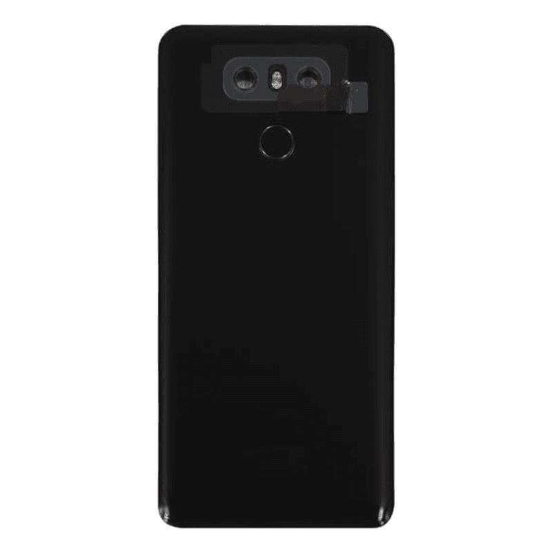 Back Cover w/ Fingerprint Scanner for LG G6 (Black)