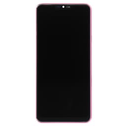 LCD Screen and Digitizer Assembly w/ Frame for LG G7 ThinQ (Red)