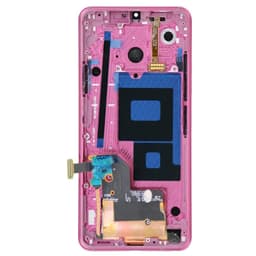 LCD Screen and Digitizer Assembly w/ Frame for LG G7 ThinQ (Red)