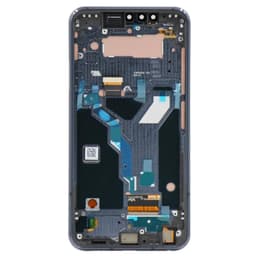 OLED Screen and Digitizer Assembly w/ Frame for LG G8S ThinQ (Mirror Black)