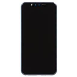 OLED Screen and Digitizer Assembly w/ Frame for LG G8S ThinQ (Mirror Teal)
