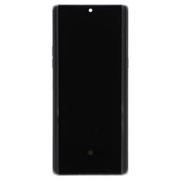 Refurbished - OLED Screen and Digitizer Assembly w/ Frame for LG Velvet (G9) (Verizon UW) (Black)