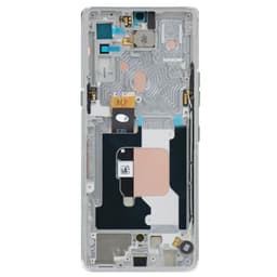 Refurbished - OLED Screen and Digitizer Assembly w/ Frame for LG Velvet (G9) (Verizon UW) (Aurora Gray)