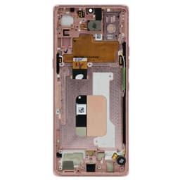 Refurbished - OLED Screen and Digitizer Assembly w/ Frame for LG Velvet (G9) (All Carriers Except Verizon UW) (Pink)