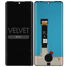 Refurbished - OLED Screen and Digitizer Assembly for LG Velvet (G9) (No Frame) (Black)