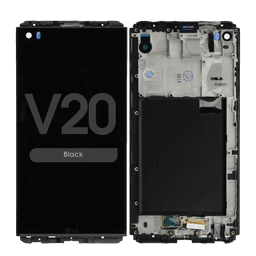 LCD Screen and Digitizer Assembly w/ Frame for LG V20 (Black)