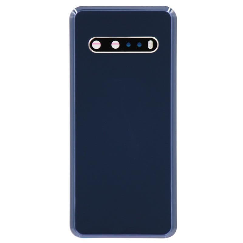 Back Door Battery Cover w/ Rear Camera Lens for LG V60 (Blue)