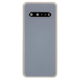 Back Door Battery Cover w/ Rear Camera Lens for LG V60 (White)