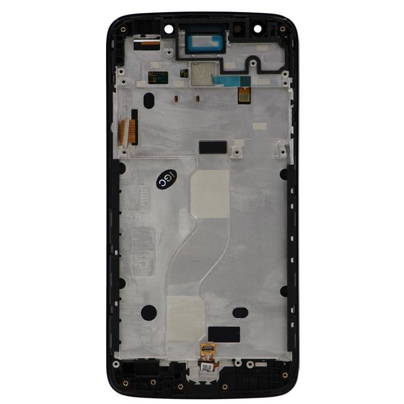LCD Screen and Digitizer Assembly w/ Frame for Motorola Moto E4 (Black)