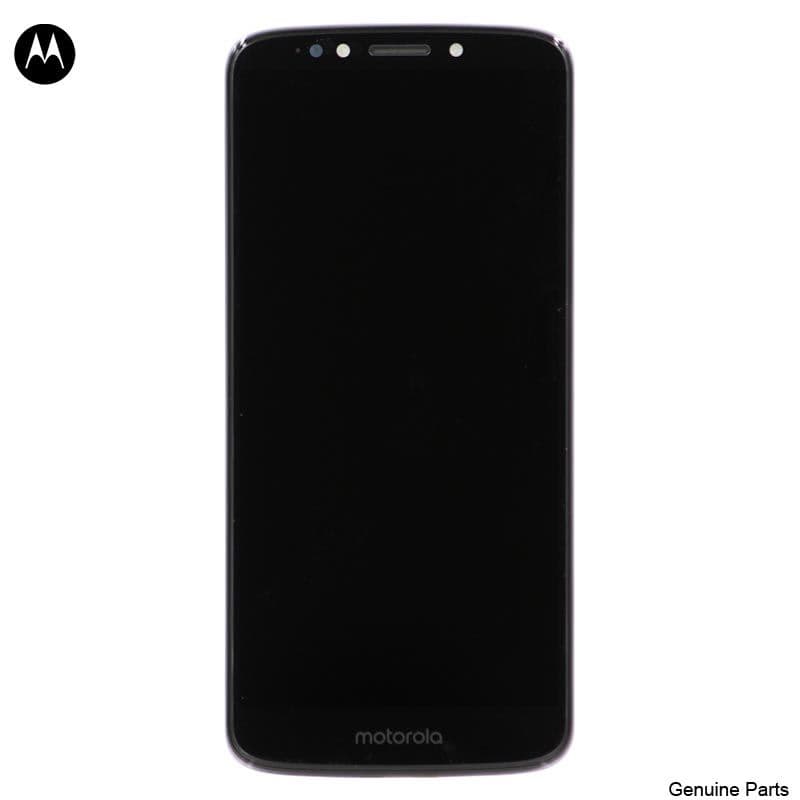 LCD Screen and Digitizer Assembly w/ Frame for Motorola Moto E5 Plus (XT1924) (Gray)
