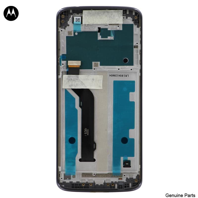 LCD Screen and Digitizer Assembly w/ Frame for Motorola Moto E5 Plus (XT1924) (Gray)