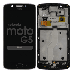 LCD Screen and Digitizer Assembly w/ Frame for Motorola Moto G5 (XT1670) (Black)