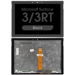 Refurbished - LCD Screen and Digitizer Assembly for Microsoft Surface 3 / 3 RT (No Frame) (Black)