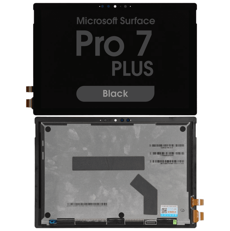 Refurbished - LCD Screen and Digitizer Assembly for Microsoft Surface Pro 7 Plus (Black)