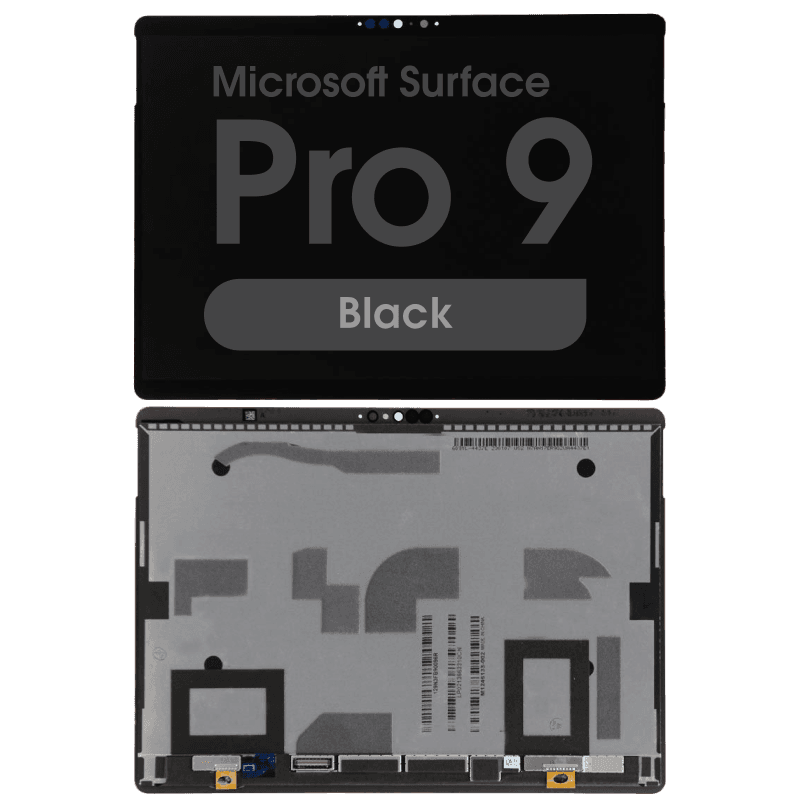 Refurbished - LCD Screen and Digitizer Assembly for Microsoft Surface Pro 9 (Black)