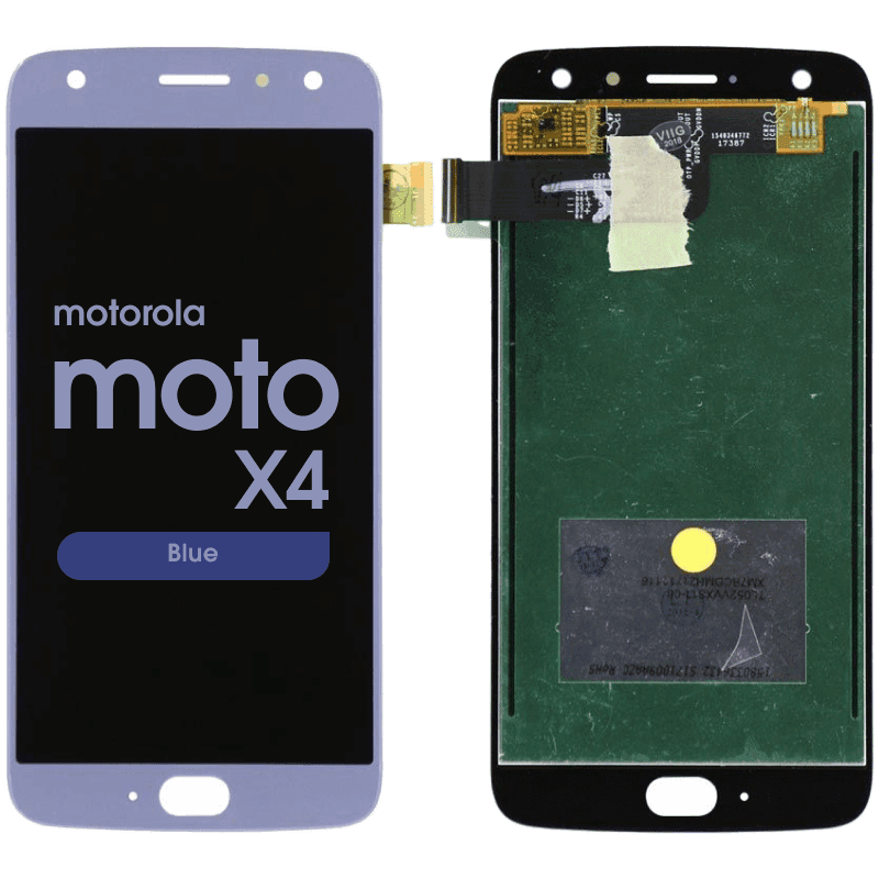 LCD Screen and Digitizer Assembly for Motorola Moto X4 (No Frame) (Blue)