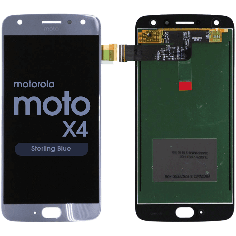 LCD Screen and Digitizer Assembly for Motorola Moto X4 (XT1900-01) (No Frame) (Sterling Blue)