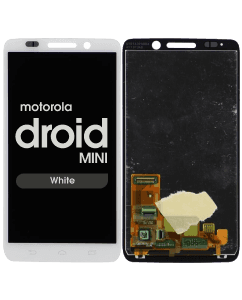 LCD Screen and Digitizer Assembly for Motorola Droid Mini (XT1030) (No Frame) (White)
