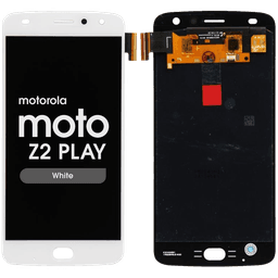 LCD Screen and Digitizer Assembly for Motorola Moto Z2 Play (XT1710) (No Frame) (White)