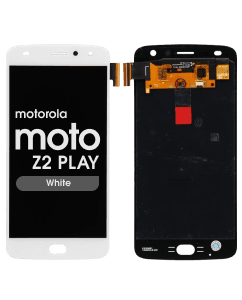 LCD Screen and Digitizer Assembly for Motorola Moto Z2 Play (XT1710) (No Frame) (White)