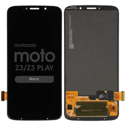LCD Screen and Digitizer Assembly for Motorola Moto Z3 / Moto Z3 Play (No Frame) (Black)