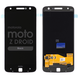 LCD Screen and Digitizer Assembly for Motorola Moto Z Droid (XT1650-01 / 03) (No Frame) (Black)