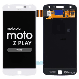 LCD Screen and Digitizer Assembly for Motorola Moto Z Play (XT1635) (No Frame) (White)