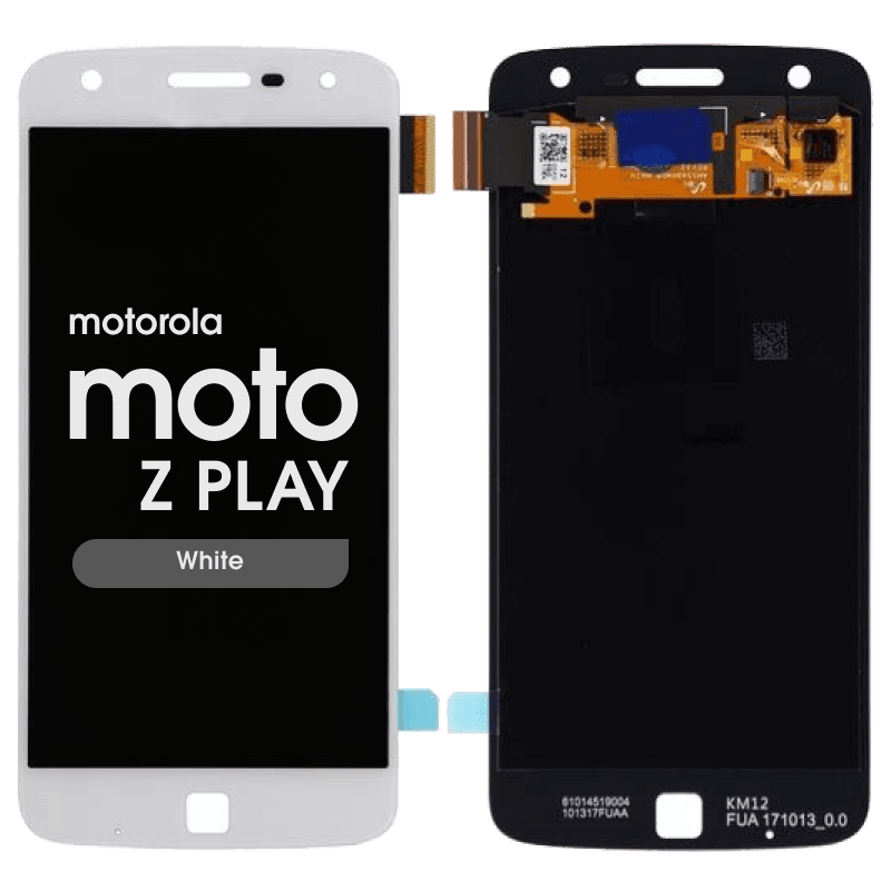 LCD Screen and Digitizer Assembly for Motorola Moto Z Play (No Frame) (White)