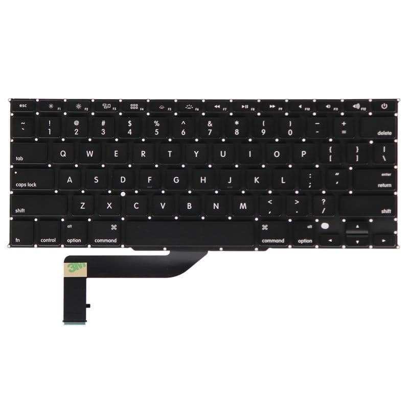 Keyboard w/ Backlight for Macbook Pro 15" (2012 - 2015) (A1398)