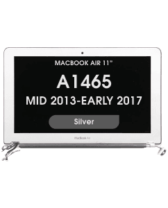 Premium - LCD Screen and Digitizer Assembly for MacBook Air 11" (A1465) (Mid 2013- Early 2017) (Silver)