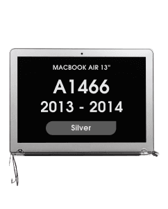 Premium - Screen and Digitizer Assembly for MacBook Air 13" (A1466) (Mid 2013 - Early 2014) (Silver)