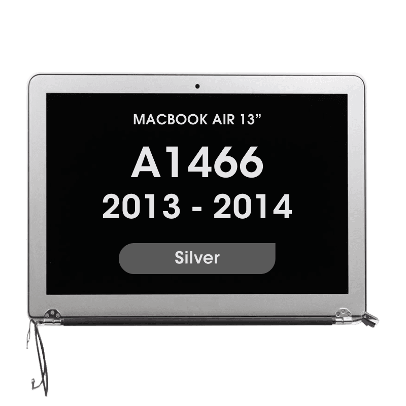 Aftermarket - LCD Screen and Digitizer Assembly for MacBook Air 13" (A1466) (Mid 2013 - Early 2014) (Early 2015) (Mid 2017) (No Logo) (Silver)