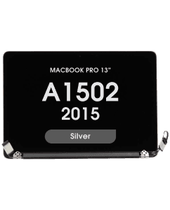 Premium - LCD Screen and Digitizer Assembly for MacBook Pro 13" (A1502) (2015) (Silver)