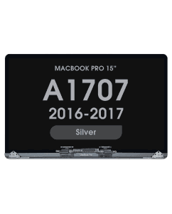 Premium - LCD Screen and Digitizer Assembly for MacBook Pro 15" (A1707) (Late 2016 / Mid 2017) (Silver)