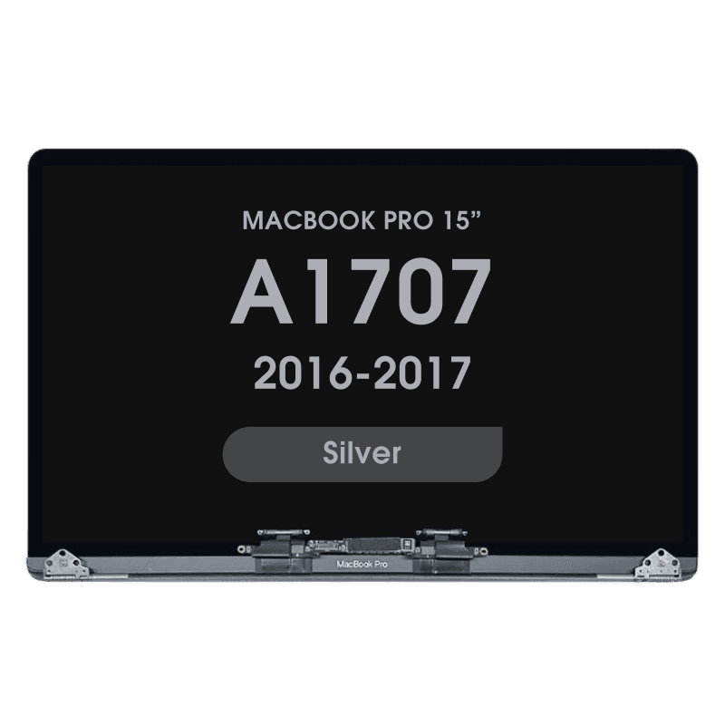 Premium - LCD Screen and Digitizer Assembly for MacBook Pro 15" (A1707) (Late 2016 / Mid 2017) (Silver)