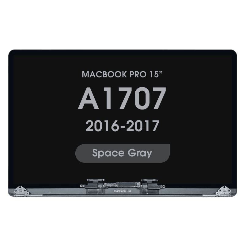 Premium - LCD Screen and Digitizer Assembly for MacBook Pro 15" (A1707) (Late 2016 / Mid 2017) (Space Gray)