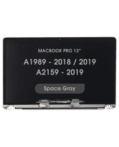 Premium - Screen and Digitizer Assembly for MacBook Pro 13" (A1989) (Late 2018 - Early 2019) (A2159) (Mid 2019) (Space Gray)
