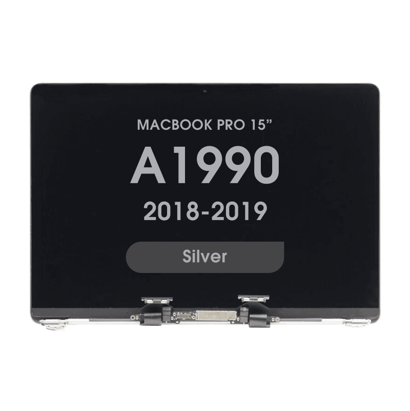 Premium - LCD Screen and Digitizer Assembly for MacBook Pro 15" (A1990) (2018-2019) (Silver)