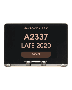 OEM Pull - LCD Screen and Digitizer Assembly for MacBook Air 13" (A2337) (Late 2020) (Grade B) (Gold)