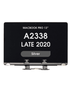 Premium - LCD Screen and Digitizer Assembly for MacBook Pro 13" (A2338) (Late 2020) (Silver)