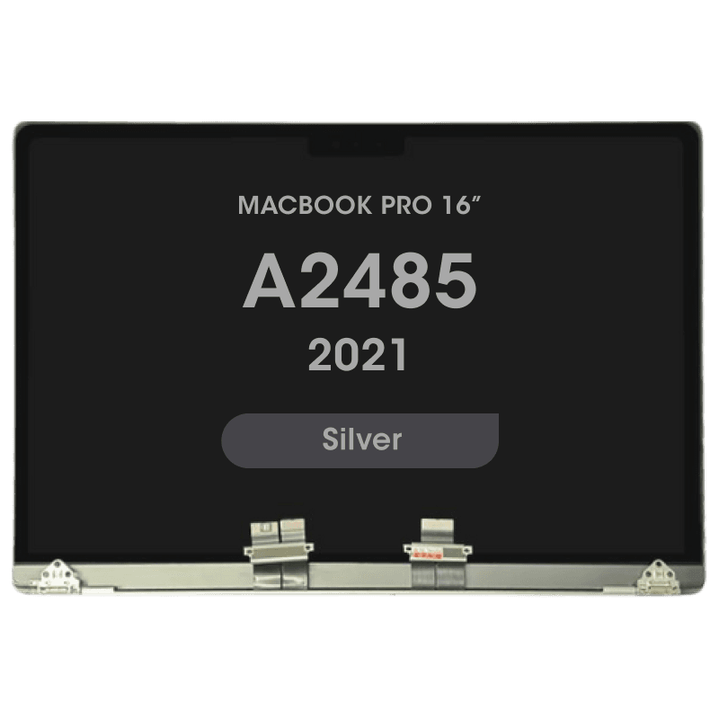 Premium - LCD Screen and Digitizer Assembly for MacBook Pro 16" (M1) (A2485) (2021) (Silver)