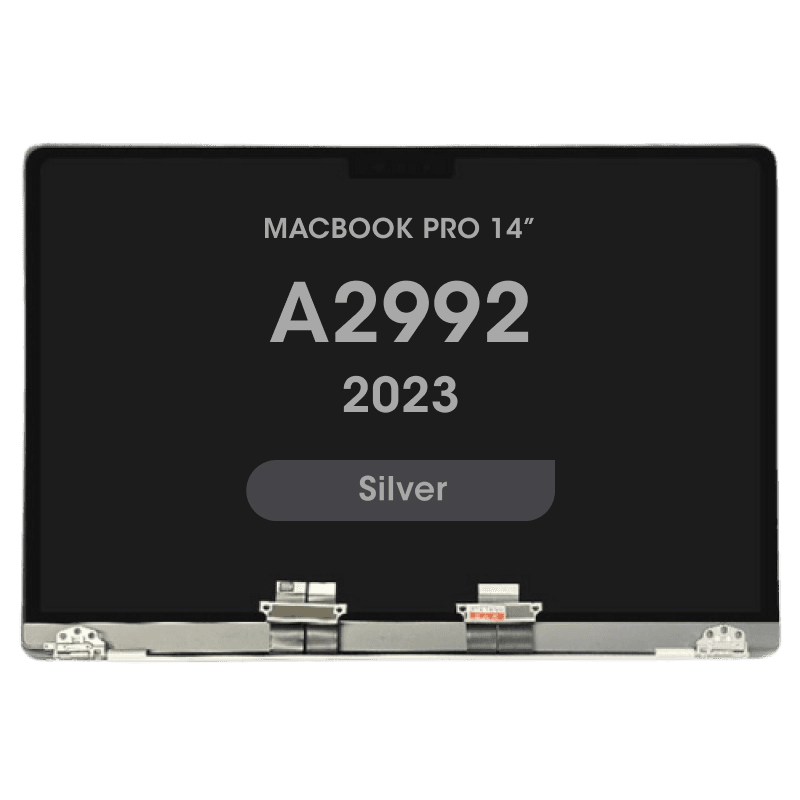 Premium - LCD Screen and Digitizer Assembly for MacBook Pro 14" (M3) (A2992) (2023) (Silver)