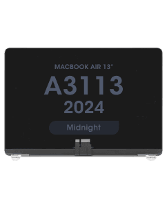 Premium - LCD Screen and Digitizer Assembly for MacBook Air 13" (A3113) (2024) (Midnight)