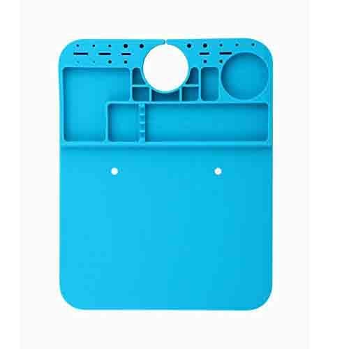 Blue Work Mat for Microscope Stand