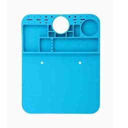 Blue Work Mat for Microscope Stand