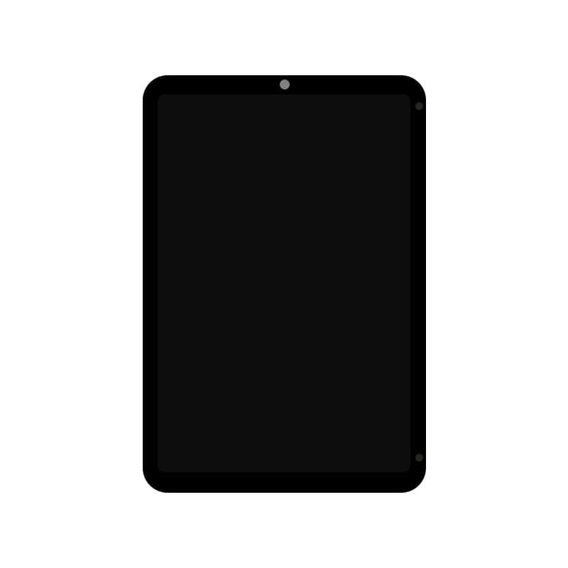 Premium Refurbished - Glass and Digitizer Complete LCD Assembly for iPad Mini 6 (WiFi) (Black)