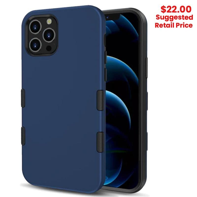 MyBat Pro - Tuff Subs Series Case for iPhone 12 / 12 Pro (Ink Blue)