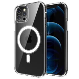 MyBat Pro - Fusion Hybrid Case Plus AttachMe with MagSafe Compatible for iPhone 12 / 12 Pro (Transparent Clear)