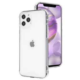 MyBat Pro - Sturdy Gummy Cover for iPhone 12 Pro Max (Highly Transparent Clear / Transparent Clear)
