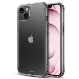 MyBat Pro - Sturdy Gummy Cover for iPhone 13 (Highly Transparent Clear / Transparent Clear)